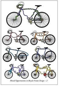 Missed Opportunities, Bike Frame-2 13” x 19” Missed Opportunities, Bike Frame-2 13” x 19”